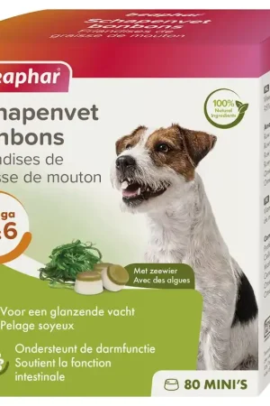 Tijdelijk Beschikbaar Beaphar Schapenvet Bonbons Mini Zeewier 245 Gram